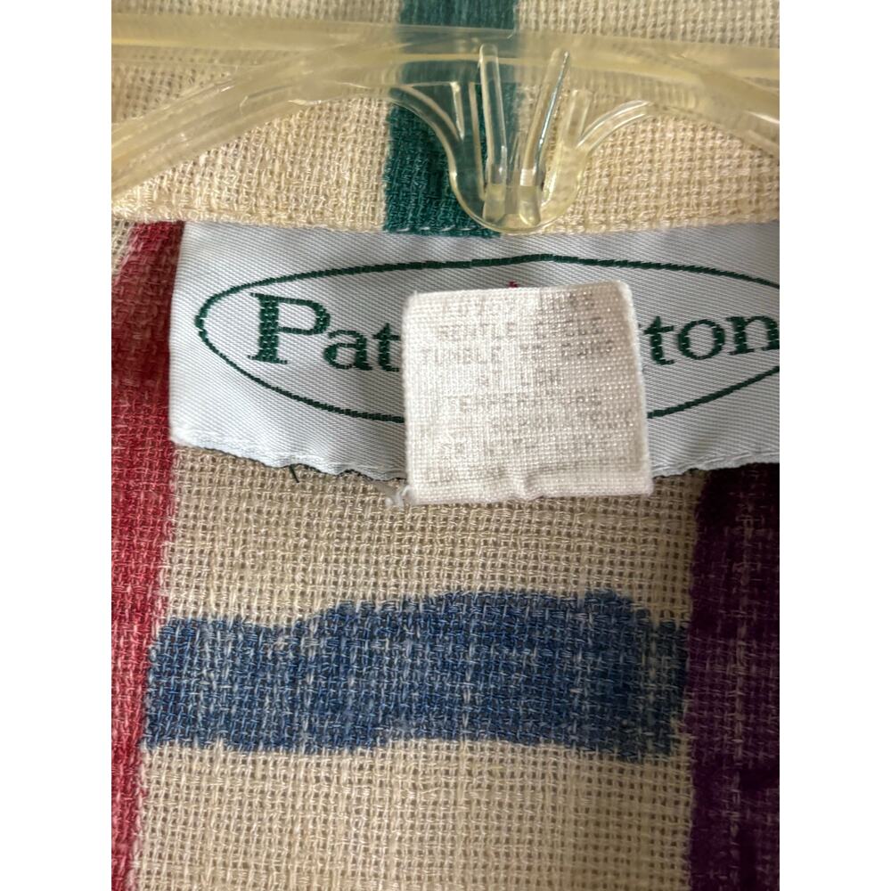 Patchington Vintage Button Down Blouse Womens Col… - image 6